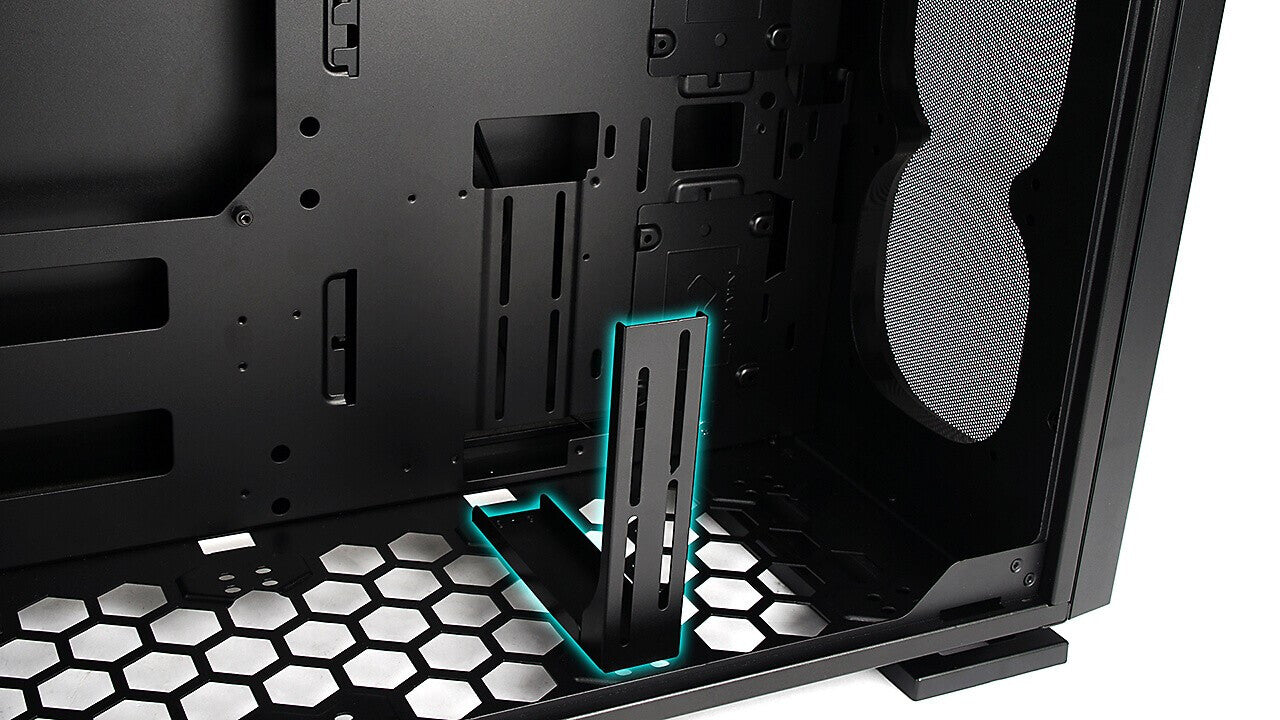 In Win IW-CS-515BLK-1AL120 datorväskor Midi Tower Svart