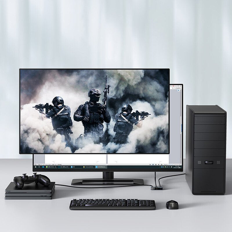 Baseus CAHUB-BC0G bilddelare HDMI 3x HDMI