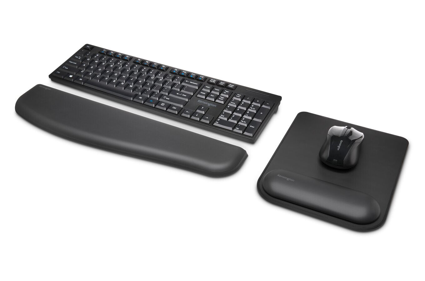 Kensington ErgoSoft™ musmatta med handledsstöd – Svart