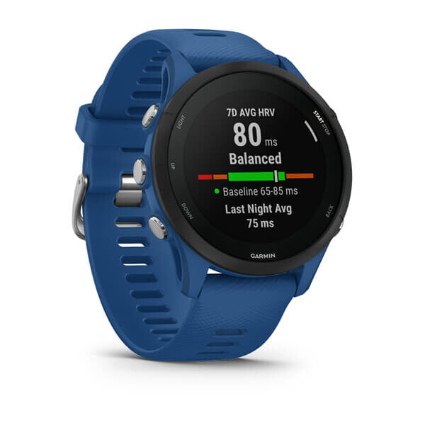 Garmin Forerunner 255 3,3 cm (1.3") MIP 46 mm Digital 260 x 260 pixlar Blå Wi-Fi GPS