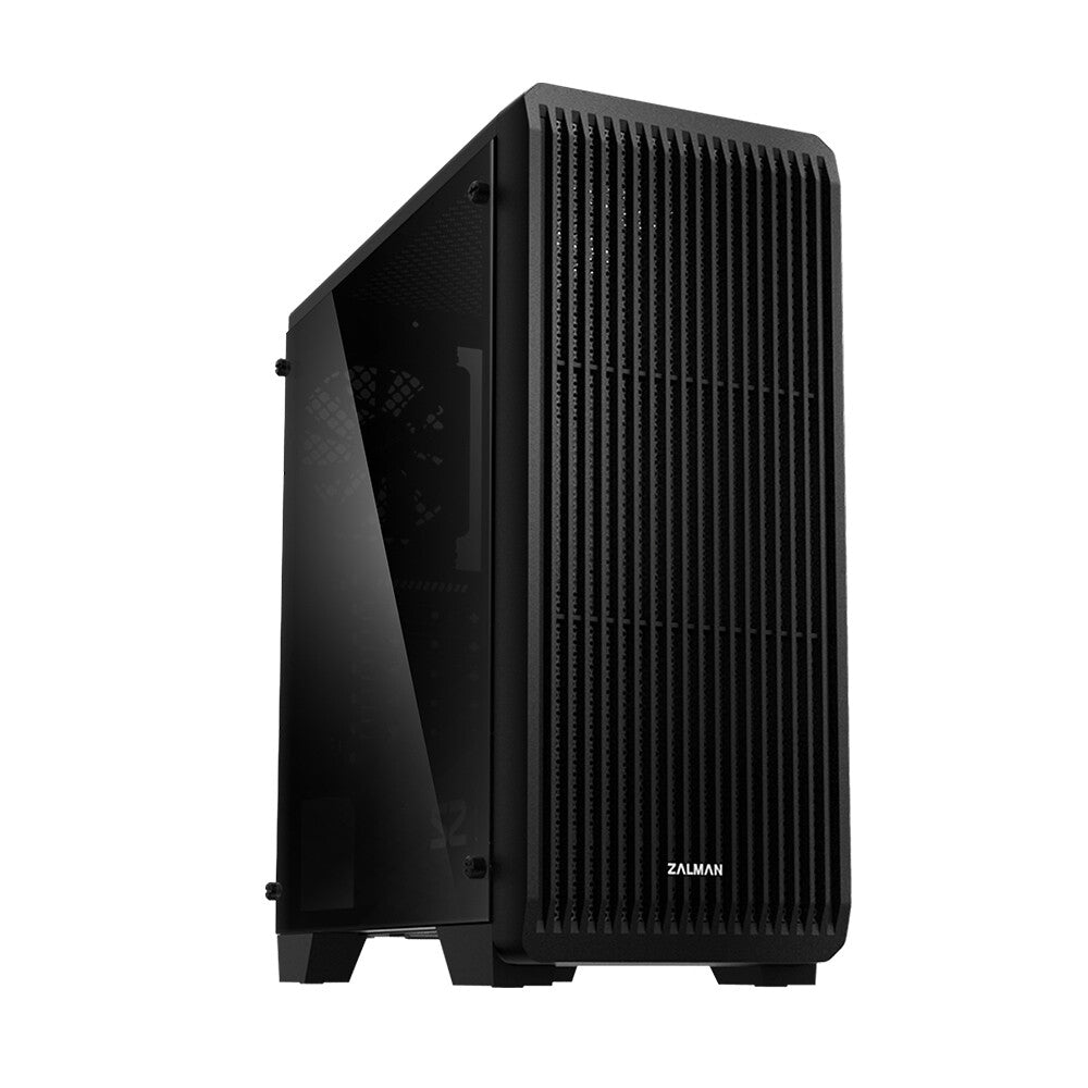 Zalman S2 TG datorväskor Midi Tower Svart