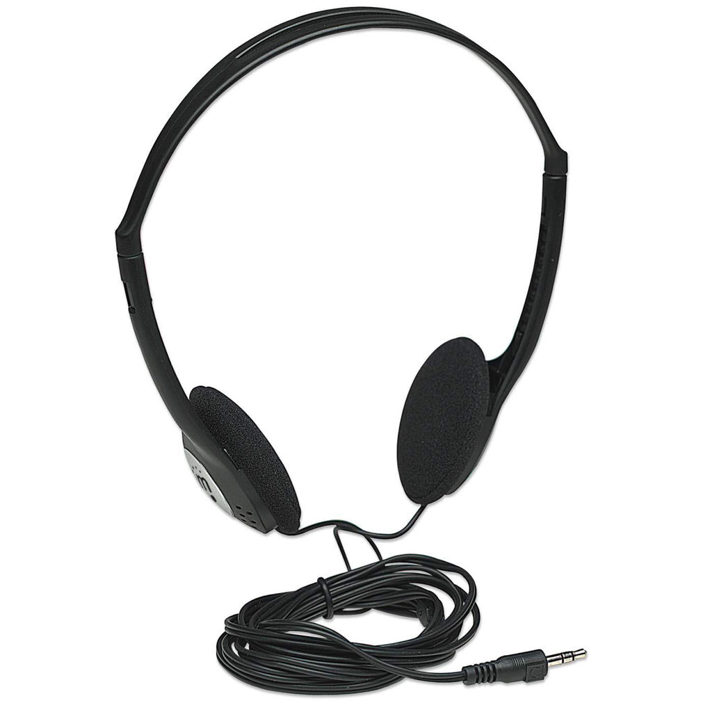 Manhattan 177481 hörlur och headset Hörlurar Kabel Huvudband Musik Svart