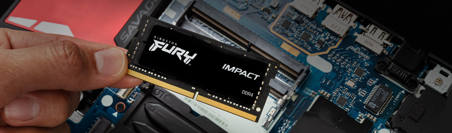 Kingston Technology FURY Impact RAM-minnen 32 GB 1 x 32 GB DDR4 3200 MT/s