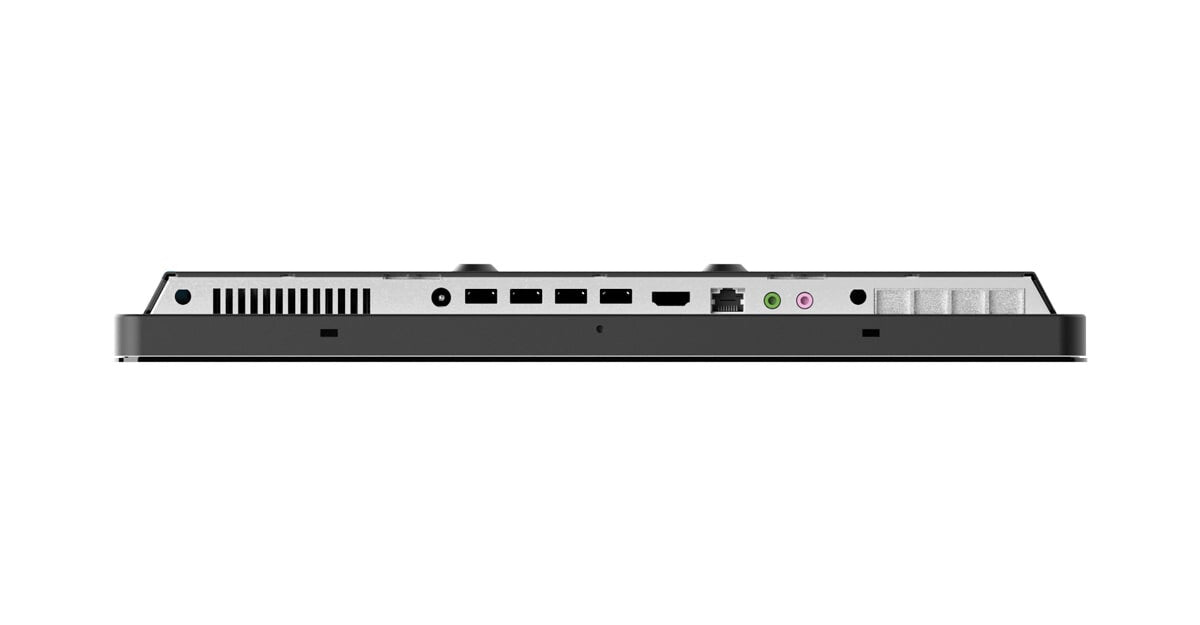 Aopen eTILE 15M-FW Intel® Core™ i3 i3-5010U 39,6 cm (15.6") 1920 x 1080 pixlar Pekskärm All-in-One tablet PC 4 GB DDR3L-SDRAM 128 GB SSD Windows 10 Svart