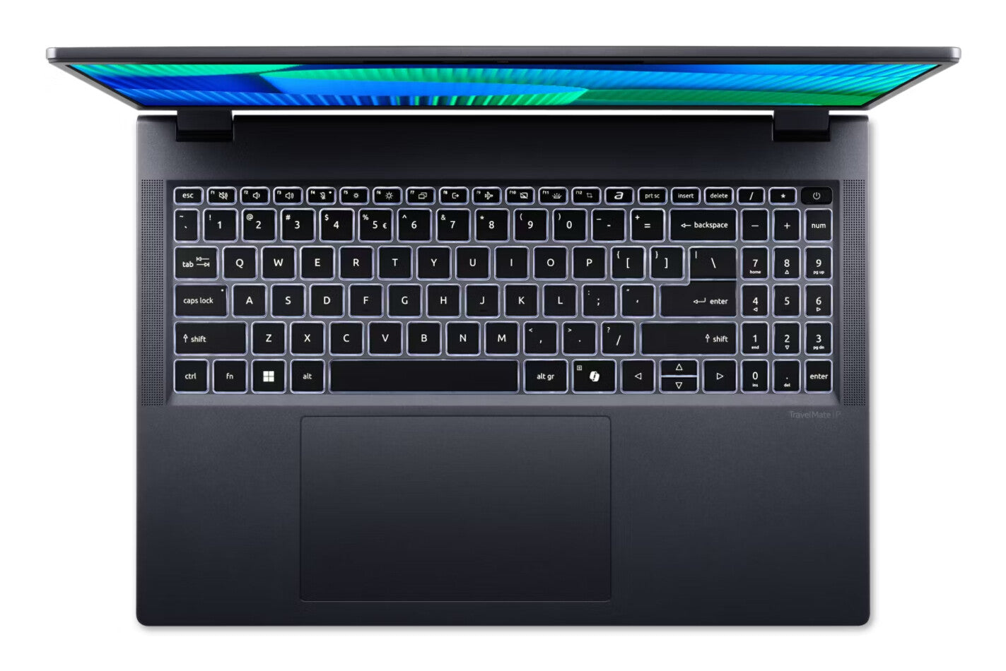 Acer TravelMate P4 TMP416-53-TCO-747D Intel Core Ultra 7 155U Bärbar dator 40,6 cm (16") WUXGA 32 GB DDR5-SDRAM 1 TB SSD Wi-Fi 6E (802.11ax) Windows 11 Pro Blå