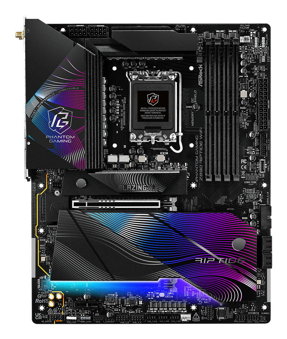 Asrock Z890 Riptide WiFi Intel Z890 LGA 1851 (Socket V1) ATX