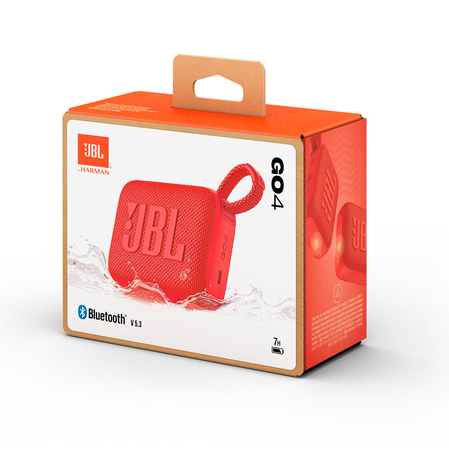 JBL Go 4 Bärbar monohögtalare Röd 4,2 W