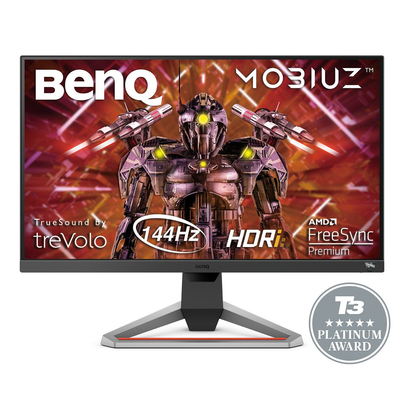 BenQ 9H.LKTLA.TBE platta pc-skärmar 68,6 cm (27") 3840 x 2160 pixlar 4K Ultra HD LED Svart