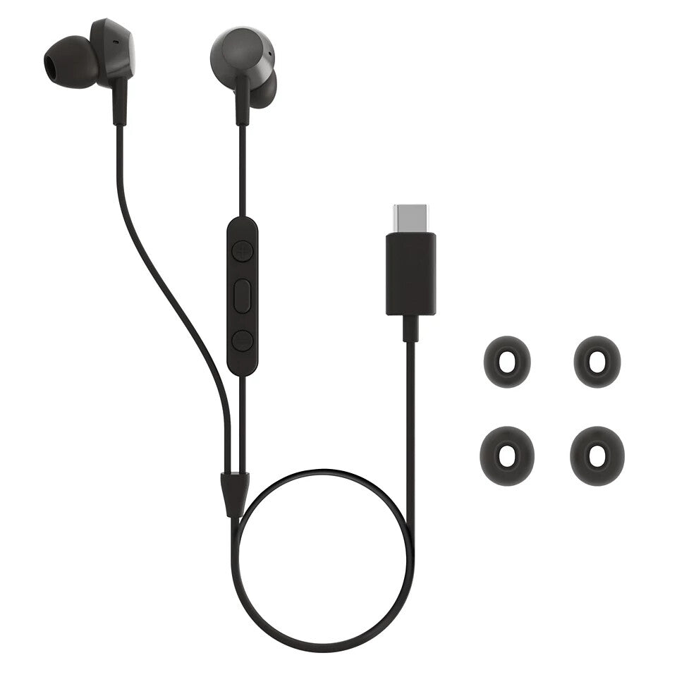 Philips TAE5008BK/00 hörlur och headset Kabel I öra Samtal/musik USB Type-C Svart