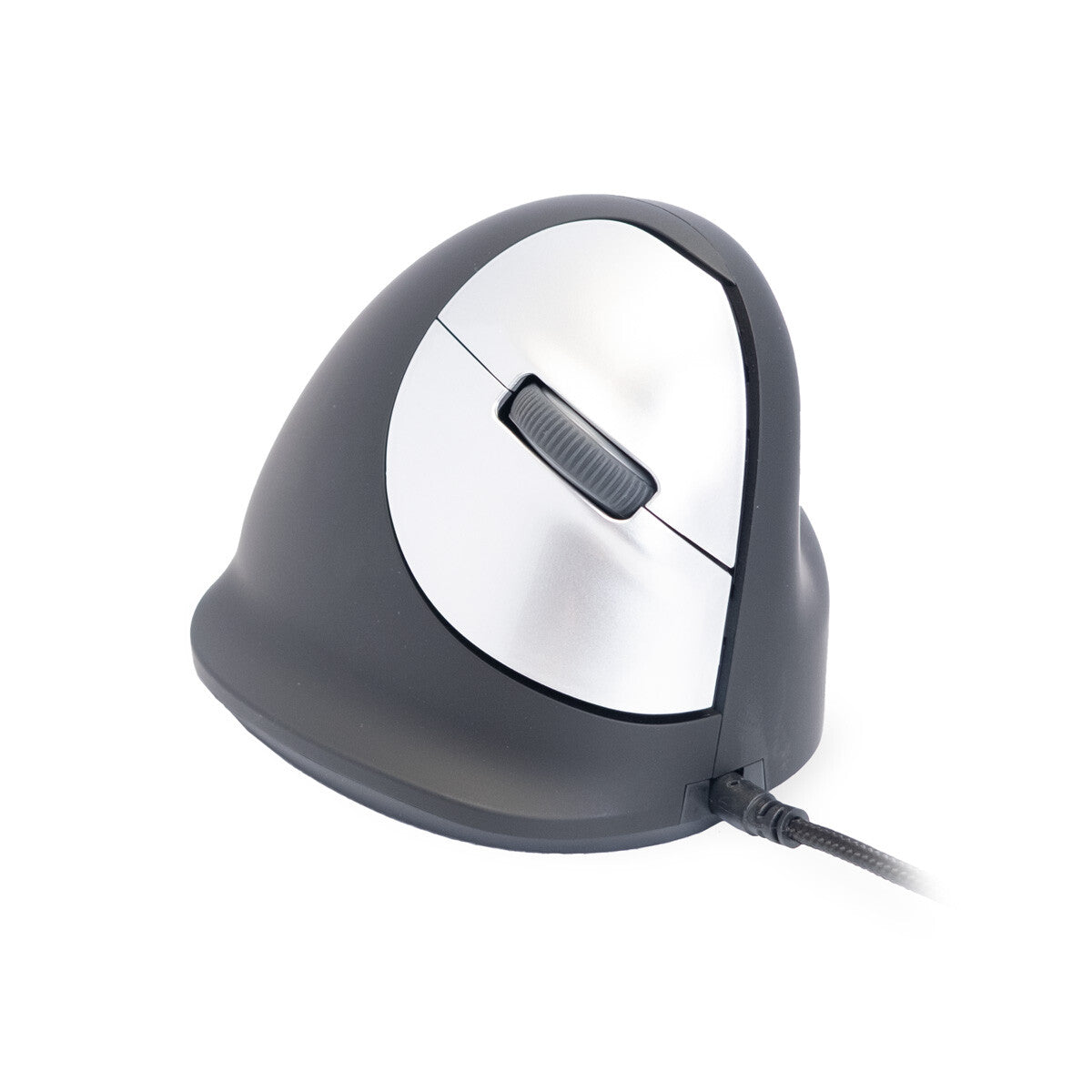 R-Go Tools Ergonomische muis R-Go HE Break met pauzesoftware, medium (handlengte 165-185mm), rechtshandig, bedraad, zwart