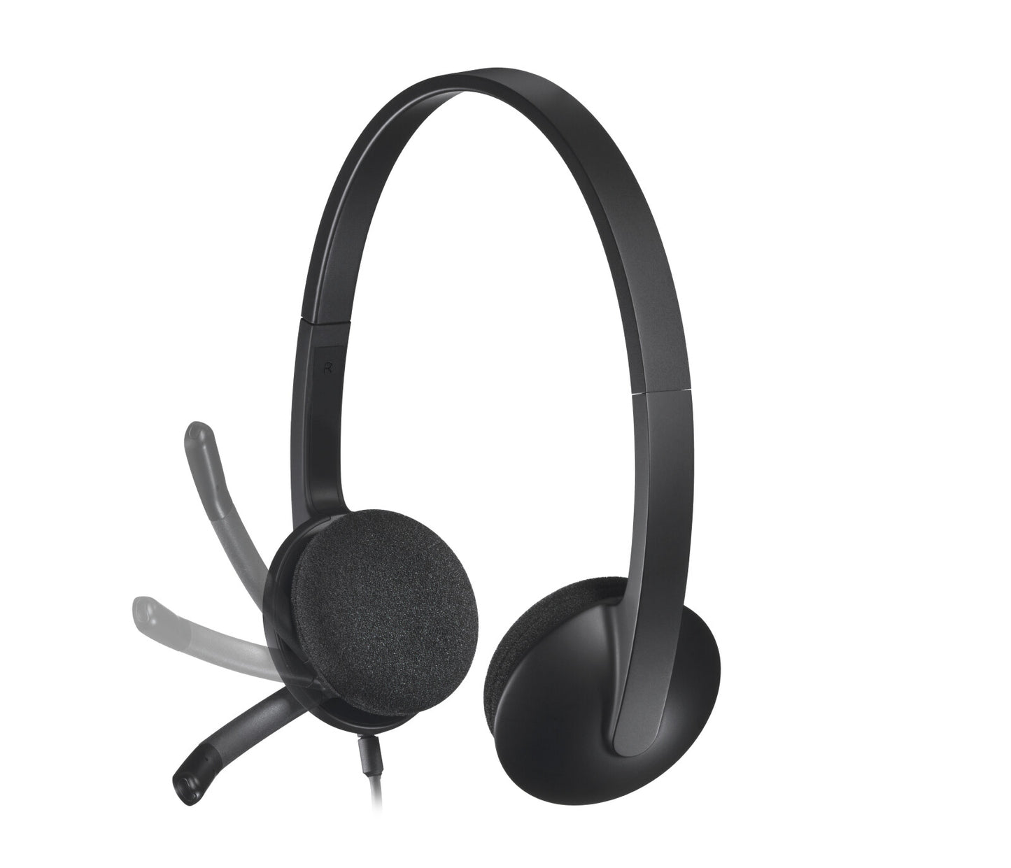 Logitech 981-000475 hörlur och headset Kabel Huvudband Kontor/callcenter USB Type-A Svart
