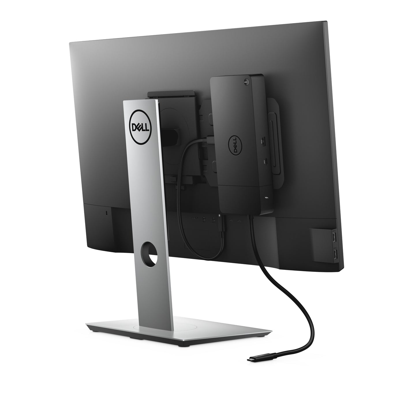 DELL WD19TBS-180W Kabel USB 3.2 Gen 2 (3.1 Gen 2) Type-C Svart