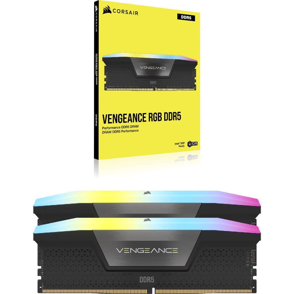 Corsair Vengeance RGB CMH96GX5M2B7000C40 RAM-minnen 96 GB 2 x 48 GB DDR5 4800 MHz