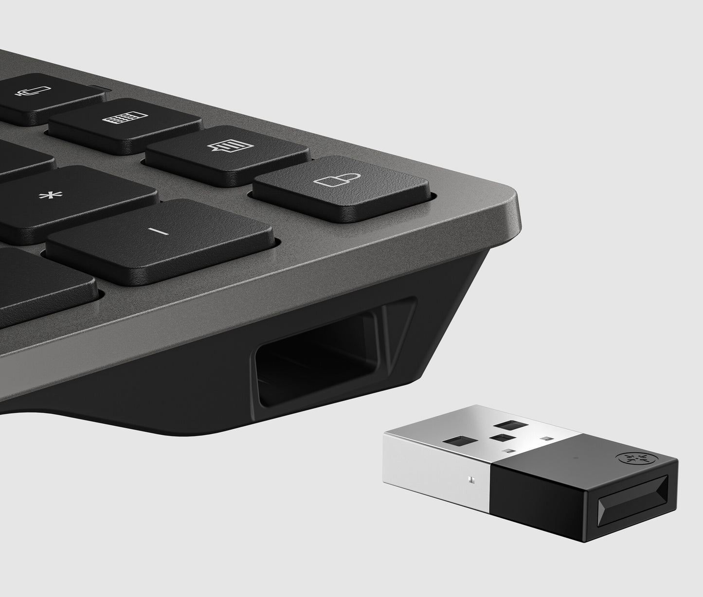 HP 725 trådlöst och laddningsbart tangentbord för flera enheter
