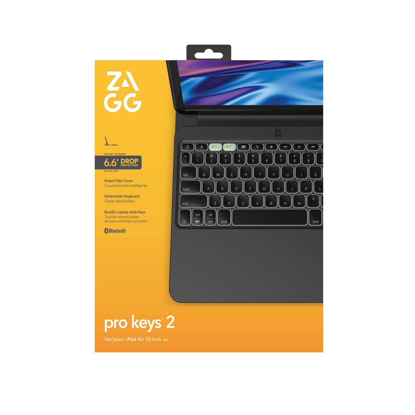 ZAGG Pro Keys 2 Nordic Bluetooth Svart