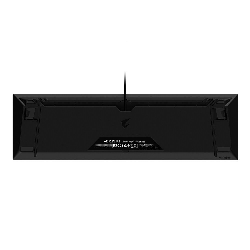 GIGABYTE AORUS K1 tangentbord Spela USB QWERTY Engelsk Svart