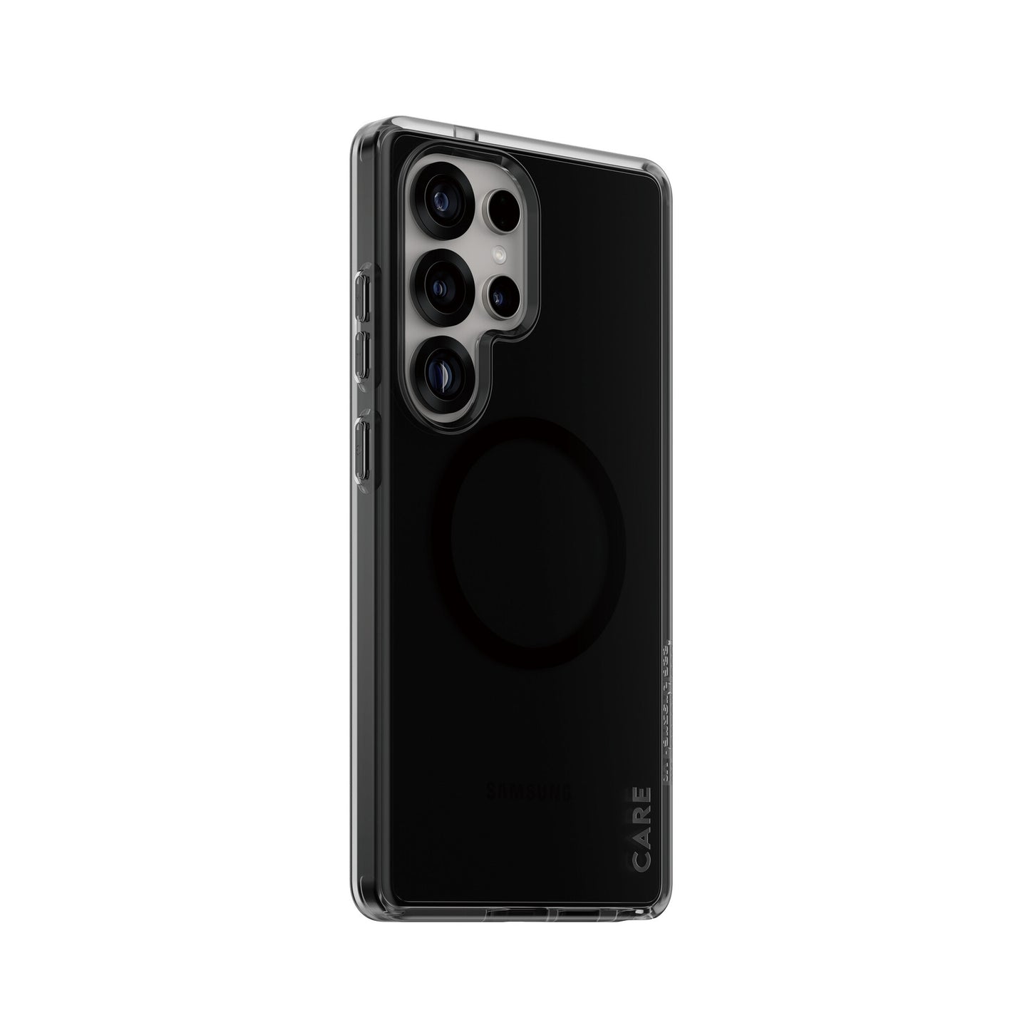 PanzerGlass CARE by ® Flagship Case Urban Combat Smokey w. Black Qi Compatible Samsung Galaxy S25 Ultra mobiltelefonfodral Omslag Svart