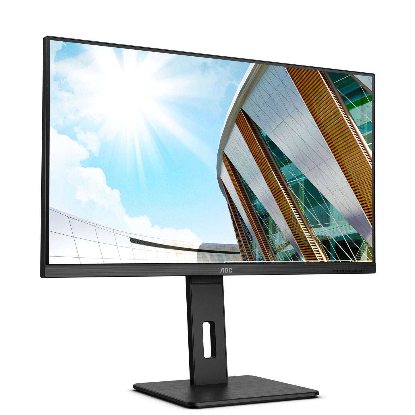 AOC P2 U32P2 platta pc-skärmar 80 cm (31.5") 3840 x 2160 pixlar 4K Ultra HD LED Svart