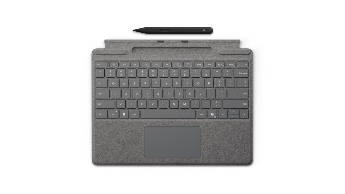 Microsoft Surface Pro Keyboard with Slim Pen QWERTZ tyska Microsoft Cover port Platina