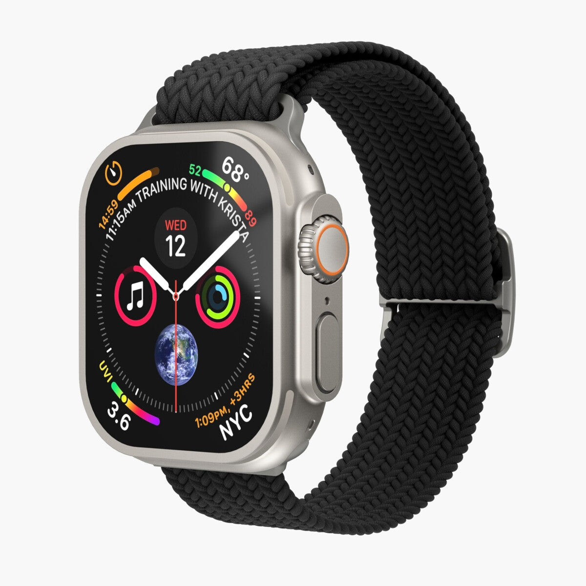 Vonmählen Woven Loop Rem Svart Nylon