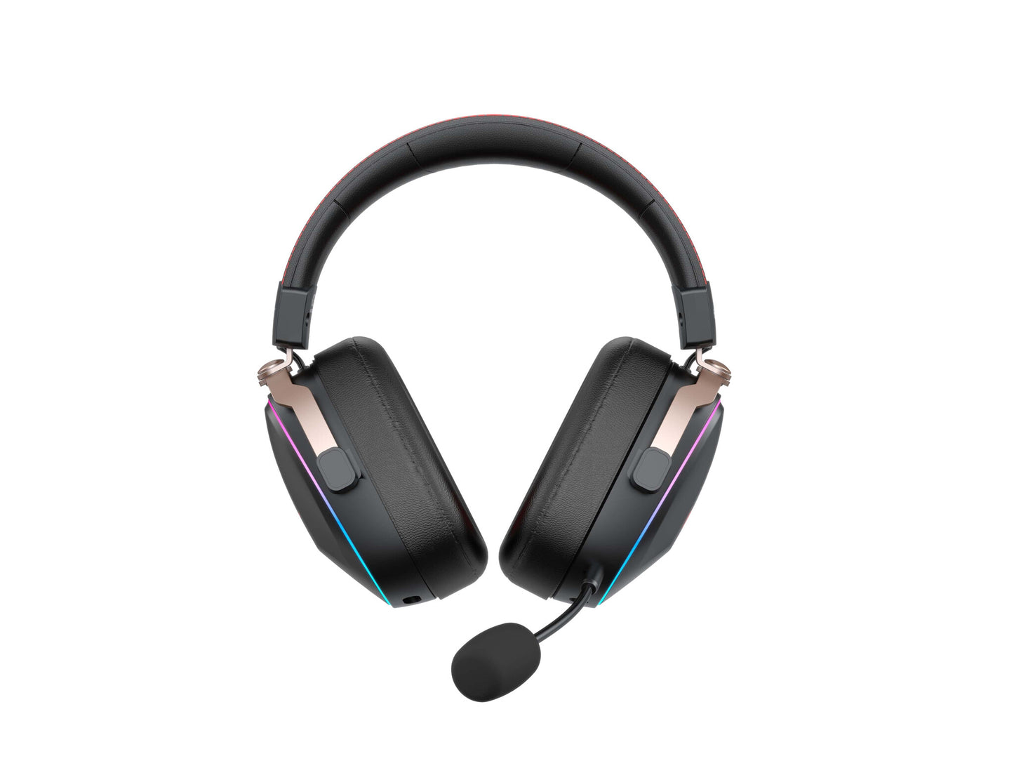 Havit 6939119065584 hörlur och headset Hörlurar Kabel & Trådlös Huvudband Spela Svart, Röd