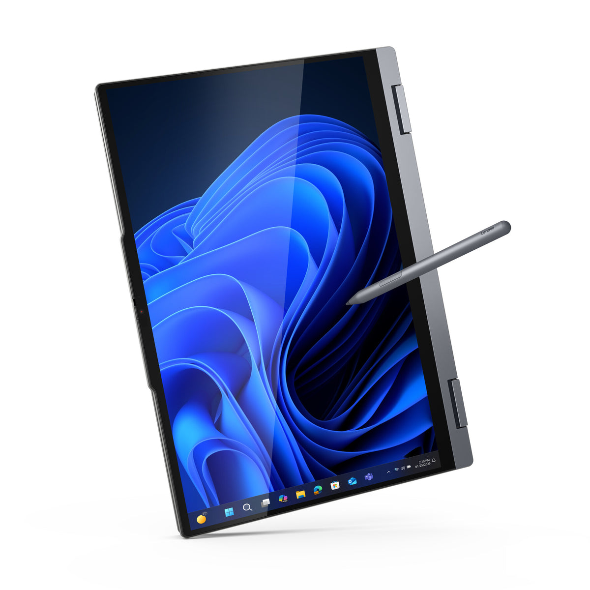 Lenovo ThinkBook 14 2-in-1 G5 IAU Intel Core Ultra 5 225U Hybrid (2-i-1) 35,6 cm (14") Pekskärm WUXGA 16 GB DDR5-SDRAM 512 GB SSD Wi-Fi 6E (802.11ax) Windows 11 Pro Nordic Grå