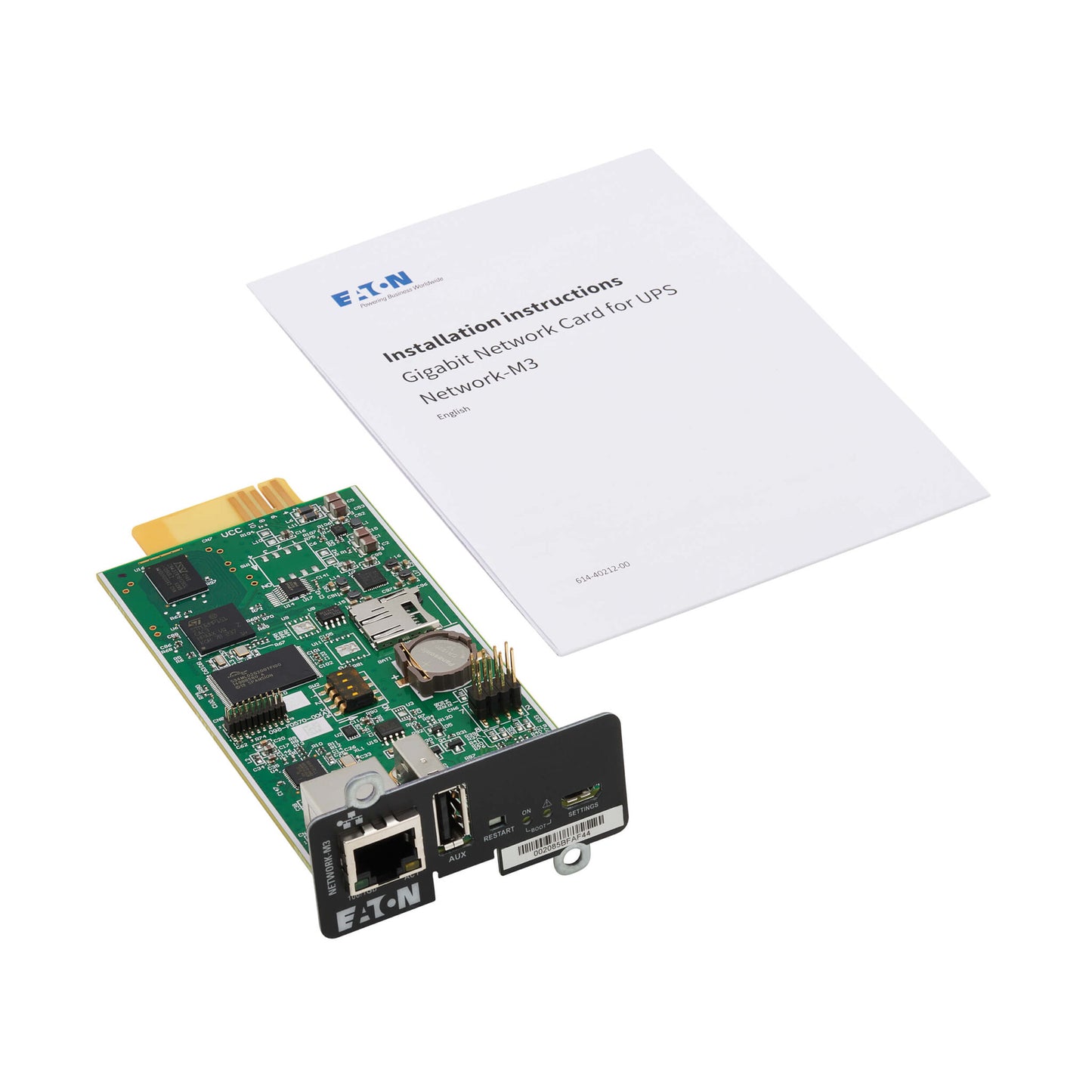Eaton NETWORK-M3 nätverkskort Intern Ethernet 1000 Mbit/s