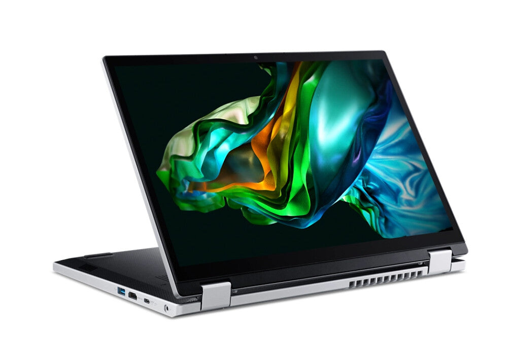 Acer Aspire 3 Spin 14 A3SP14-31PT-310V Intel® Core™ i3 i3-N305 Hybrid (2-i-1) 35,6 cm (14") Pekskärm WUXGA 8 GB LPDDR5-SDRAM 512 GB SSD Wi-Fi 6 (802.11ax) Windows 11 Home Silver