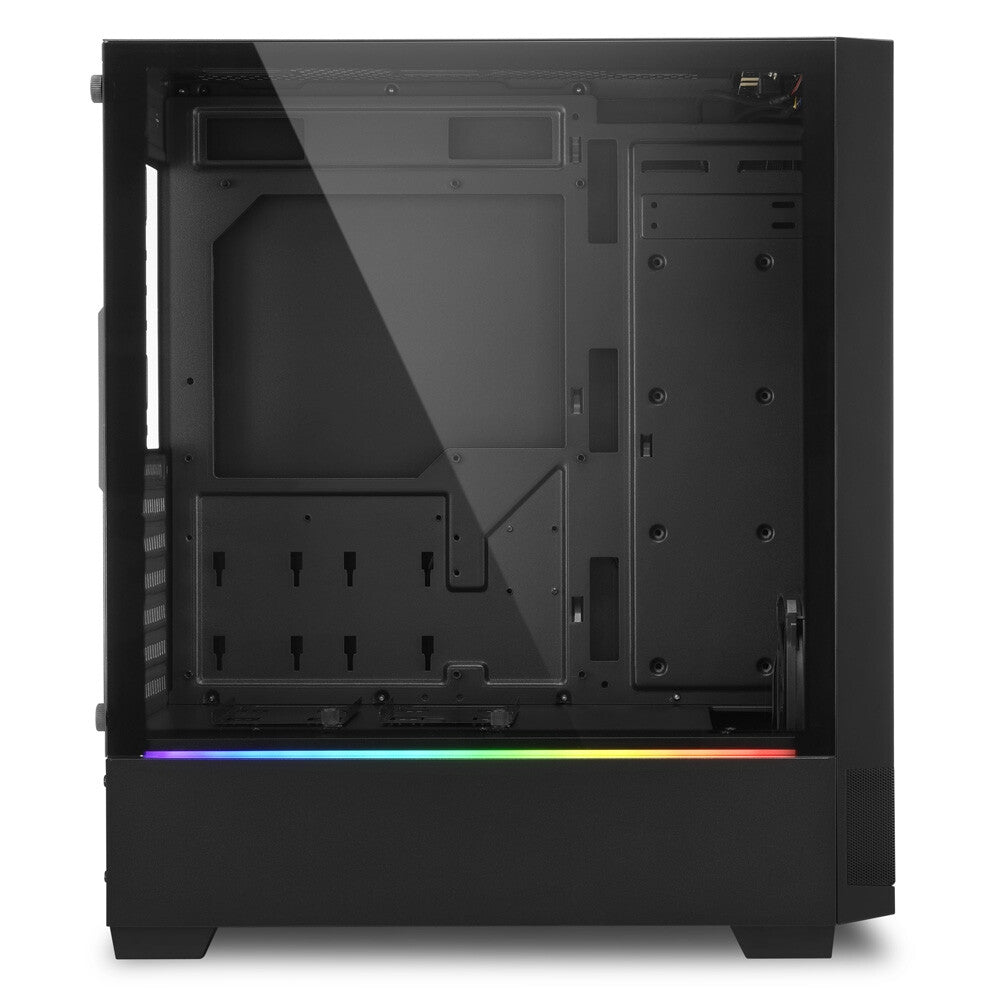 Sharkoon RGB FLOW Midi Tower Svart