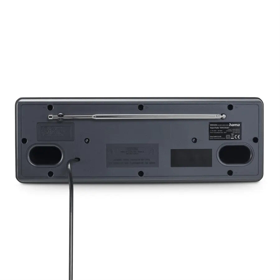 Hama DIR1570CBT Bärbar CD-spelare Svart, Grå
