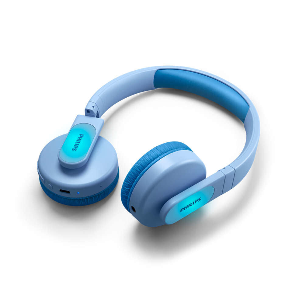 Philips TAK4206BL/00 hörlur och headset Kabel & Trådlös Huvudband Samtal/musik USB Type-C Bluetooth Blå