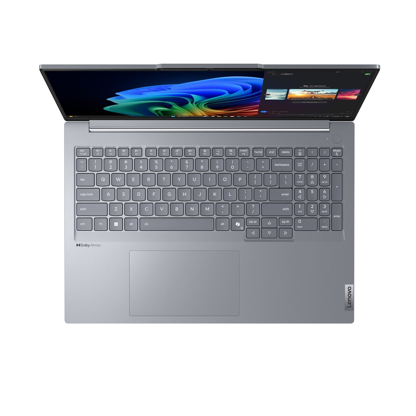 Lenovo ThinkBook 16 G7 QOY Copilot+ PC Qualcomm Snapdragon X1P-42-100 Bärbar dator 40,6 cm (16") WUXGA 32 GB LPDDR5x-SDRAM 1 TB SSD Wi-Fi 7 (802.11be) Windows 11 Pro Engelsk Grå
