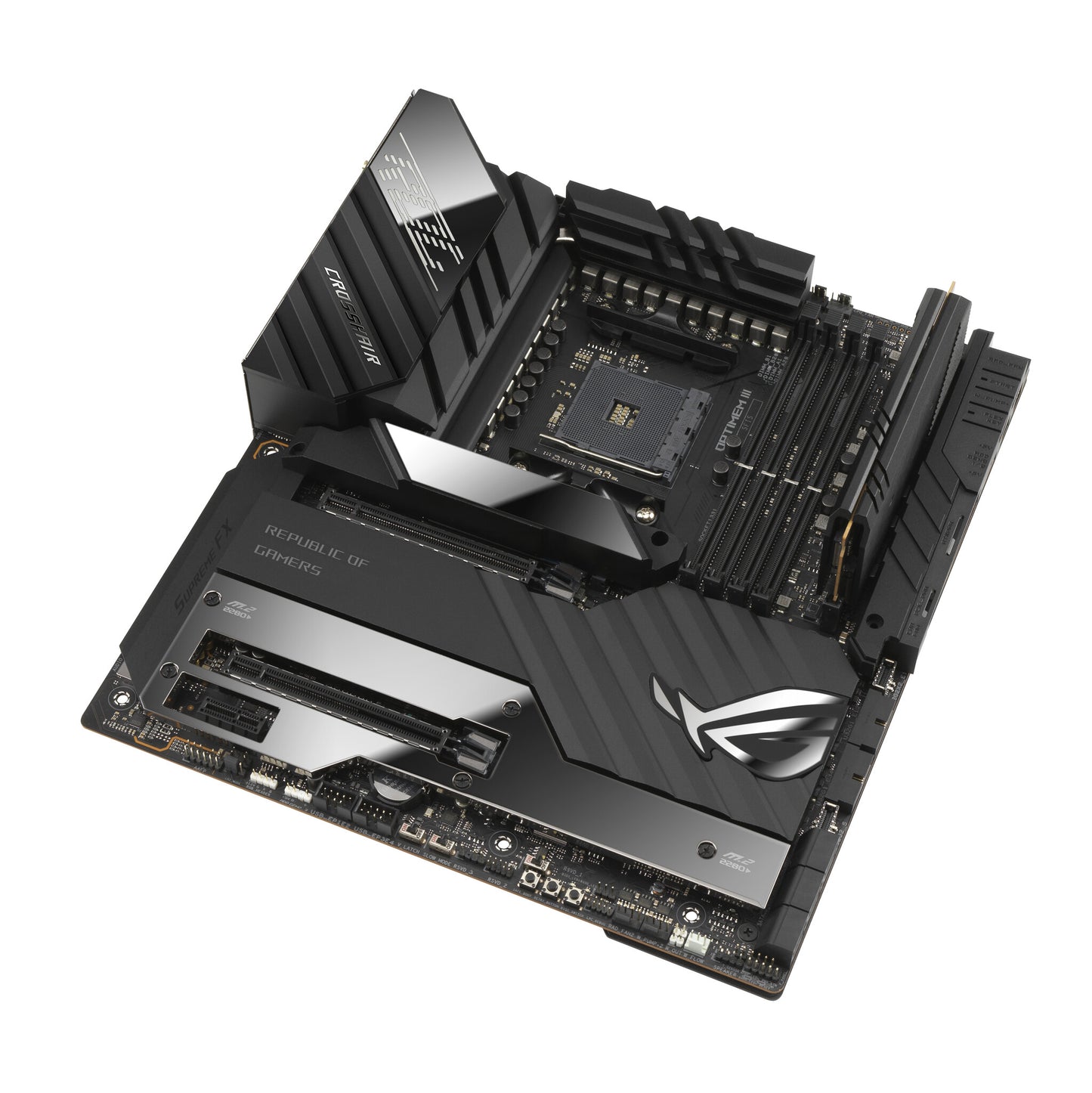 ASUS ROG Crosshair VIII Extreme AMD X570 Uttag AM4 Utökad ATX