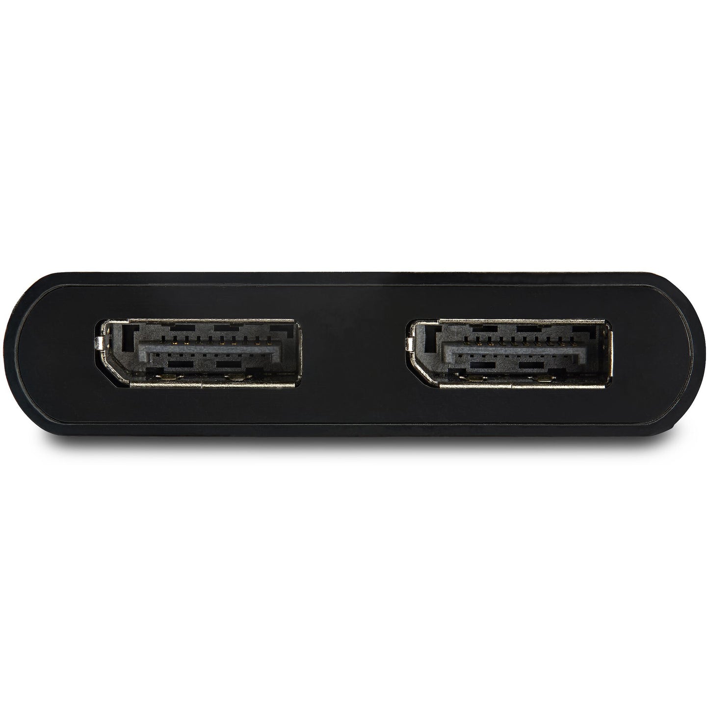 StarTech.com DisplayPort 1.2-splitter för dubbla bildskärmar, DisplayPort till 2x DP-adapter för flera bildskärmar, dubbel 4K 30 Hz eller 1080p 60 Hz MST-hubb för dator, USB-bussdriven - Endast för Windows