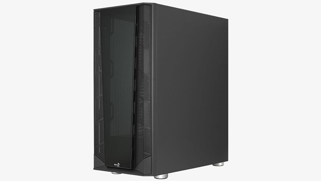 Aerocool Prism-G-BK-v1 Midi Tower Svart