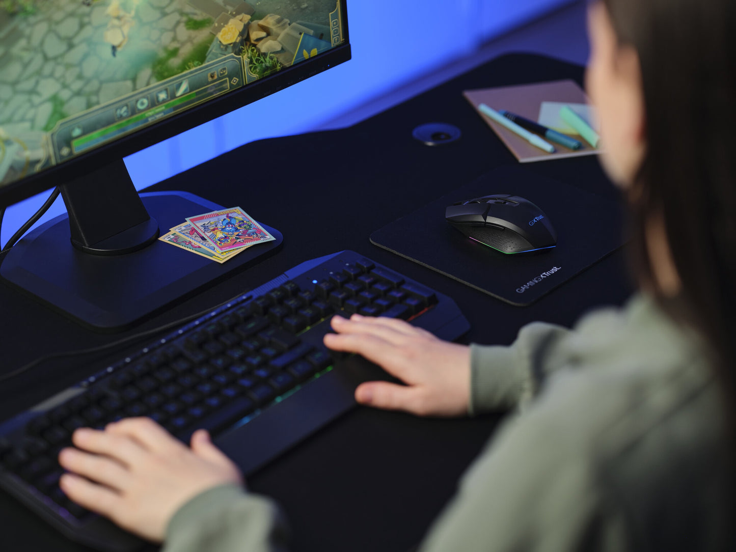 Trust GXT 112 FELOX datormöss Spela högerhand RF Trådlös 4800 DPI