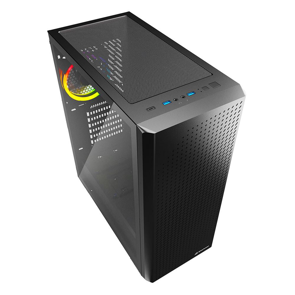 Sharkoon VS9 RGB Midi Tower Svart
