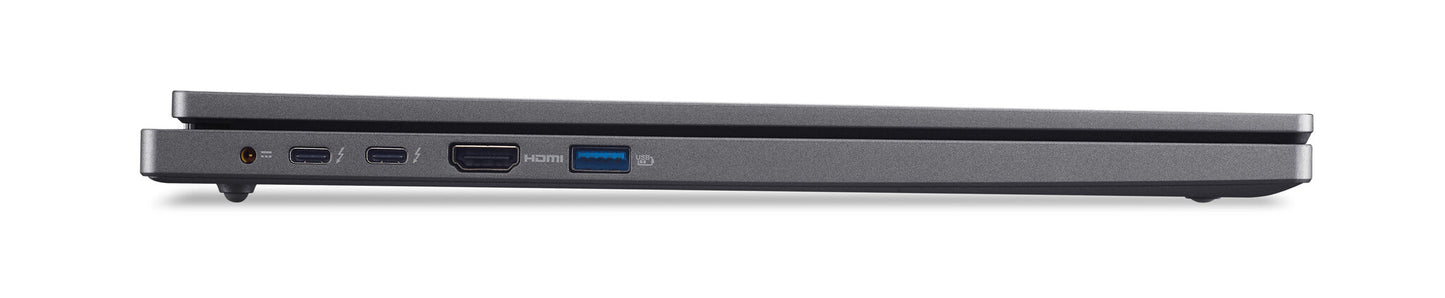 Acer TravelMate P2 TMP216-51-G2-TCO-78RY Intel Core 7 150U Bärbar dator 40,6 cm (16") WUXGA 32 GB DDR5-SDRAM 1 TB SSD Wi-Fi 6E (802.11ax) Windows 11 Pro Grå