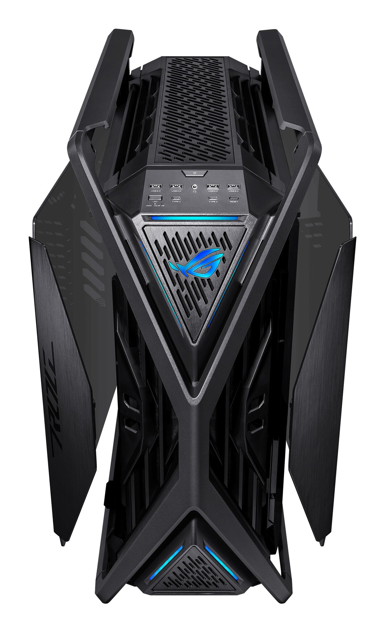 ASUS ROG Hyperion GR701 BTF Edition Tower Svart, Transparent