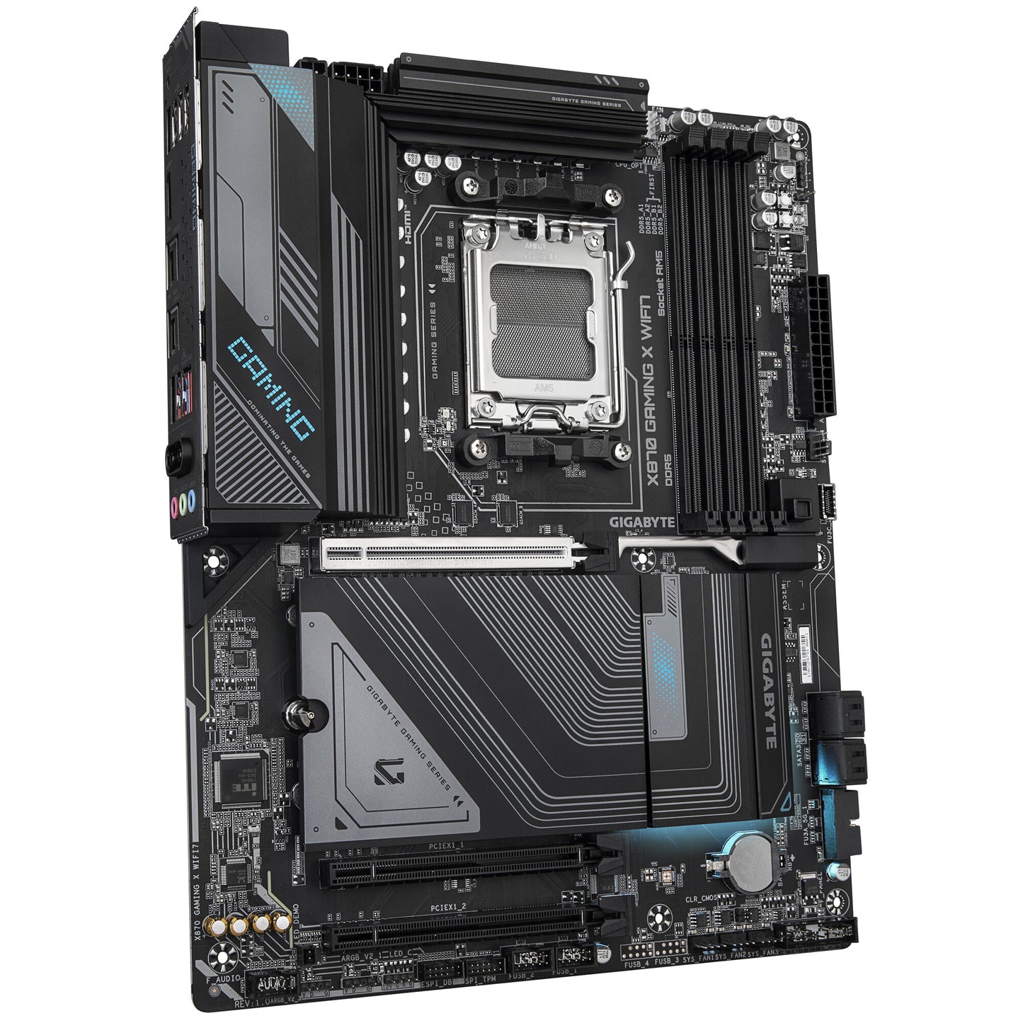 GIGABYTE X870 GAMING X WIFI7 moderkort AMD X870 AM5-sockel ATX