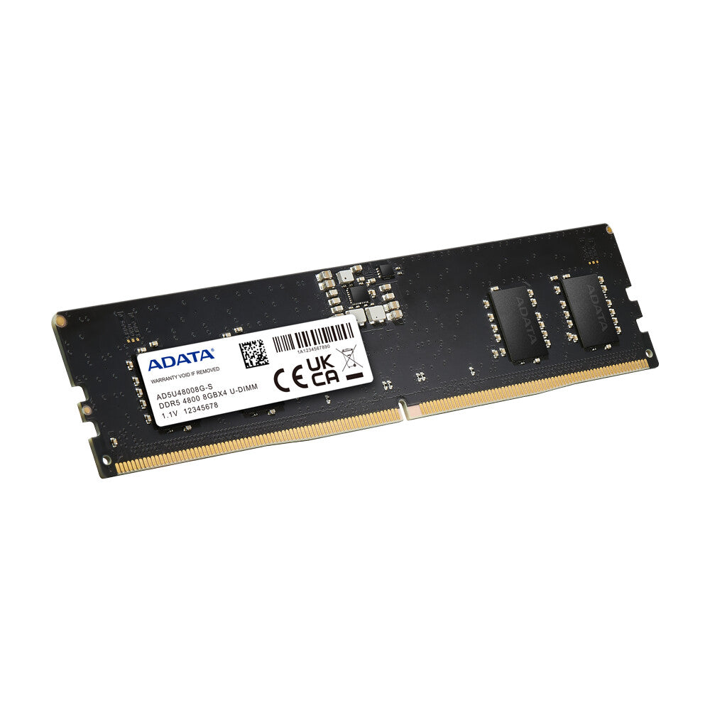 ADATA AD5U48008G-S RAM-minnen 8 GB 1 x 8 GB DDR5 4800 MHz ECC