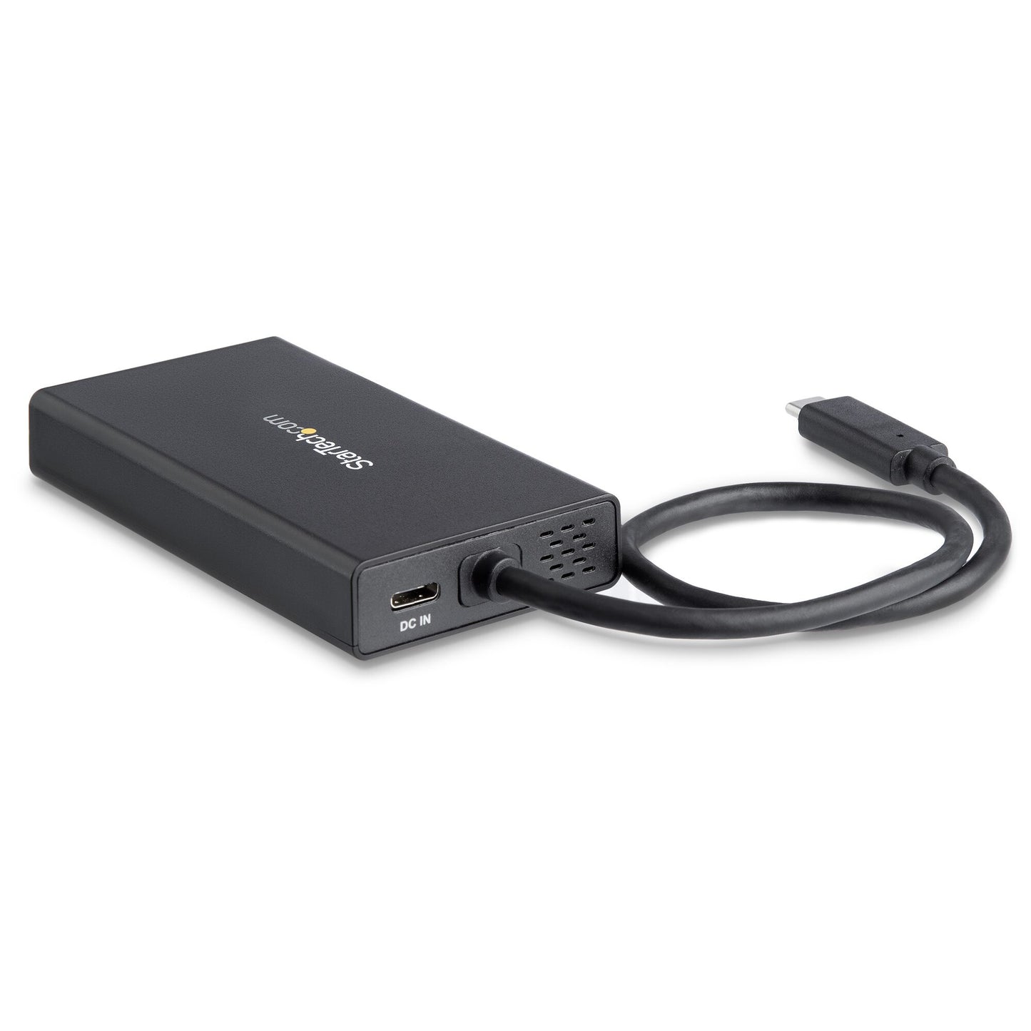StarTech.com USB-C-multiportadapter med 4K HDMI - 2 USB-A-portar - 60 W PD - Svart