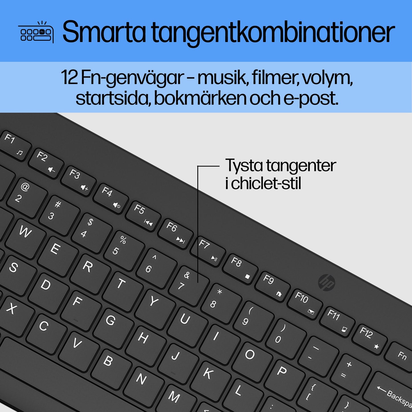 HP 330 trådlös mus och tangentbord kombinerat