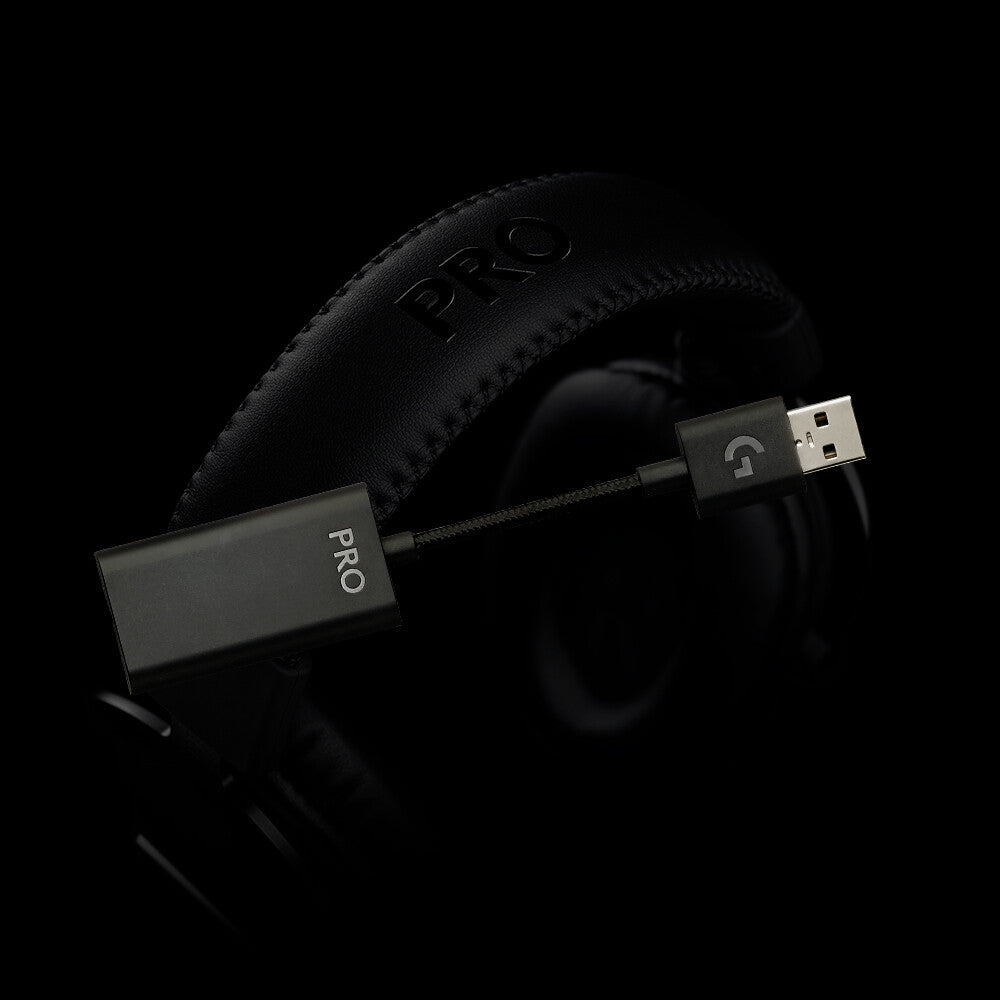 Logitech G 981-000818 hörlur och headset Kabel Huvudband Spela Svart