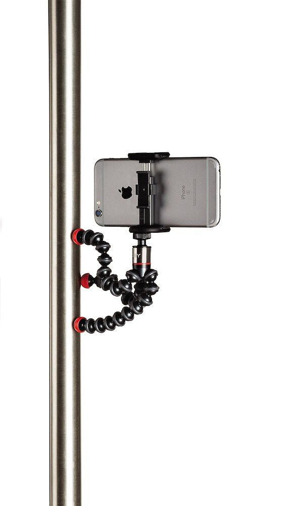 Joby GripTight ONE GP stativ Smartphone/surfplatta 3 ben Svart, Röd