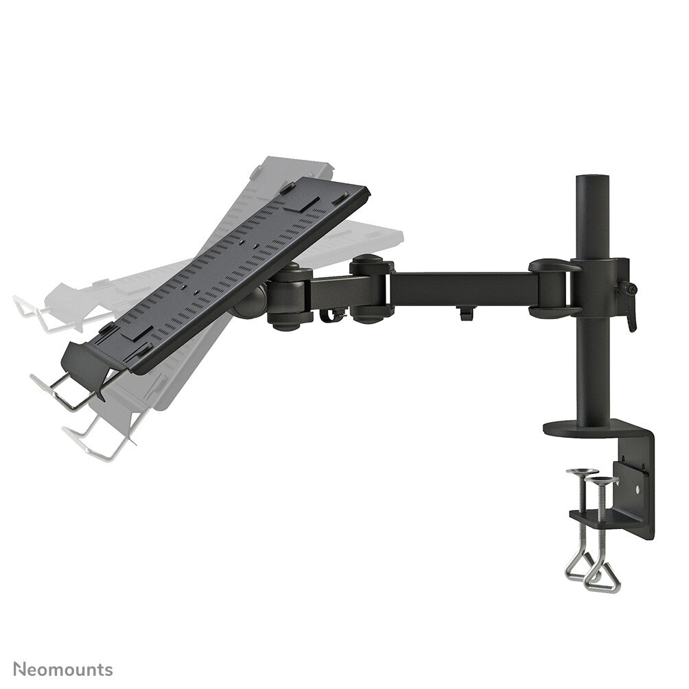 Neomounts NOTEBOOK-D100 Ställ för bärbara datorer Svart 55,9 cm (22")