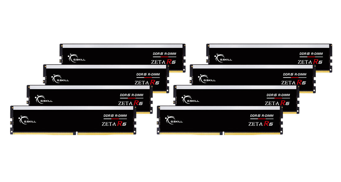G.Skill Zeta R5 F5-6400R3239G16GE8-ZR5K RAM-minnen 128 GB 8 x 16 GB DDR5 6400 MHz ECC