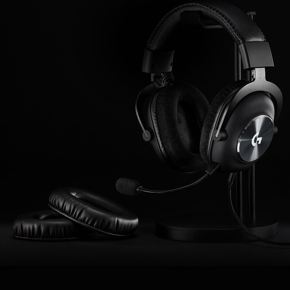 Logitech G 981-000818 hörlur och headset Kabel Huvudband Spela Svart