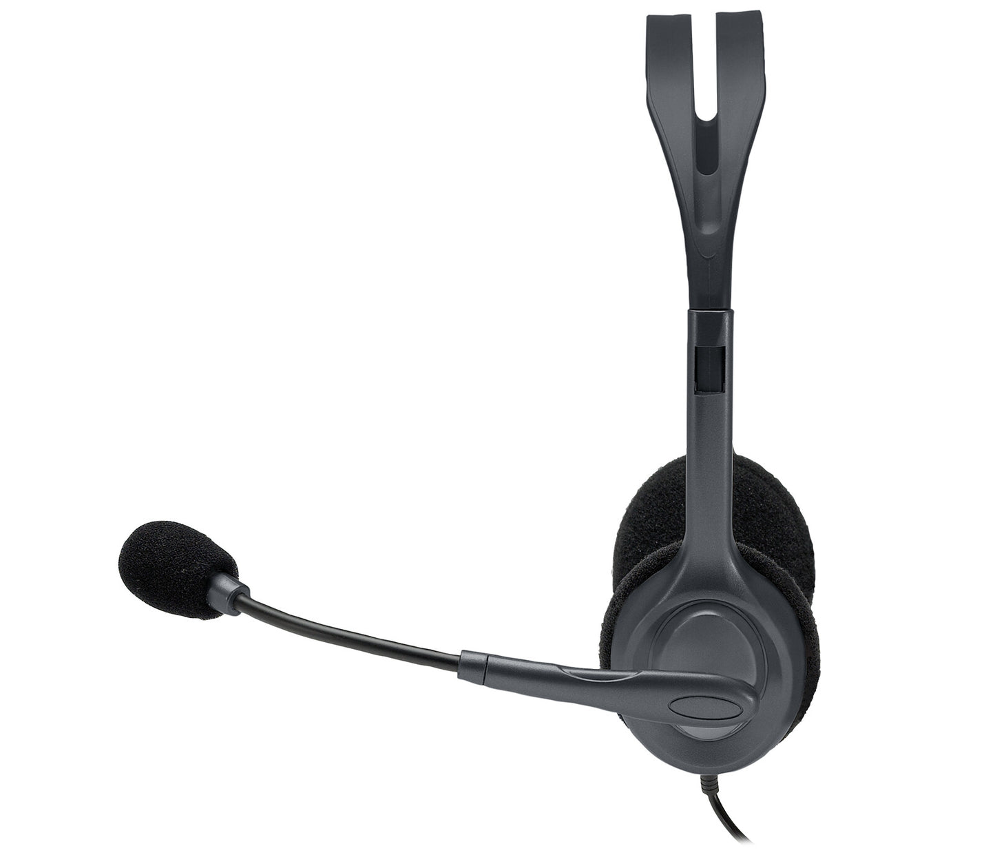 Logitech 981-000593 hörlur och headset Kabel Huvudband Kontor/callcenter Svart