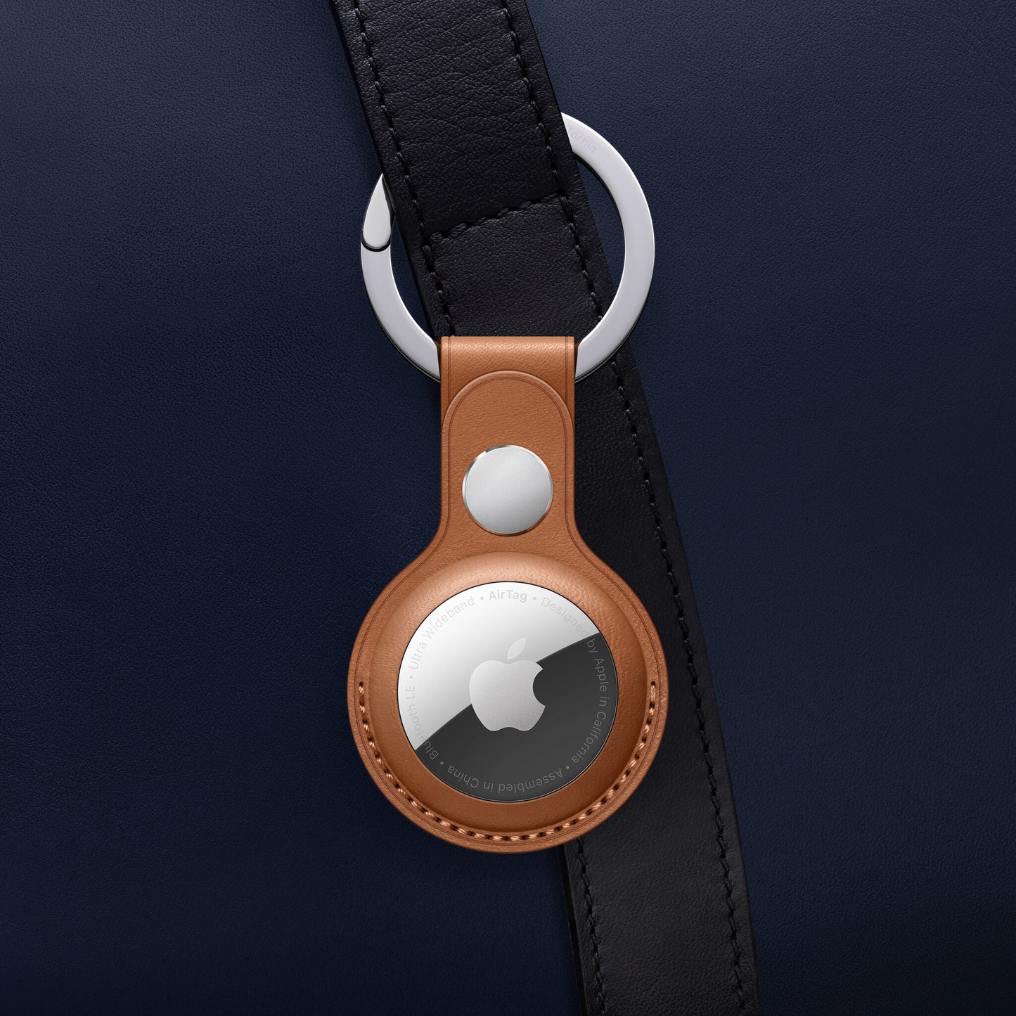 Apple AirTag Föremål Spårningsbricka Silver, Vit